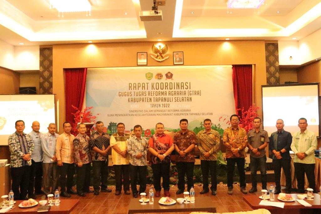  Hadiri Rakor GTRA, Dolly Pasaribu : Uraikan Persoalan Tanah di Tapsel