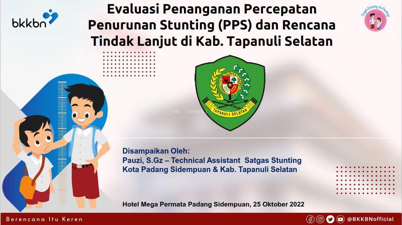 Materi Monev Penanganan PPS dan RTL Kabupaten Tapanuli Selatan