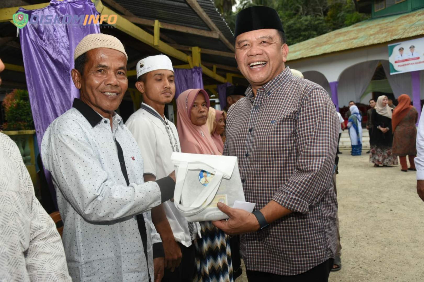 Masyarakat Benteng Huraba Apresiasi Jadi Tuan Rumah Silaturrahim Kecamatan Batang Angkola