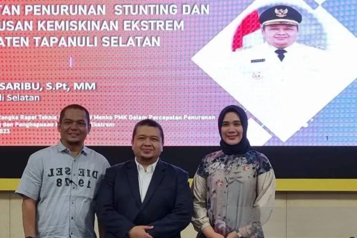 Catatan! Terkait angka stunting Tapsel, ini penjelasan Satgas