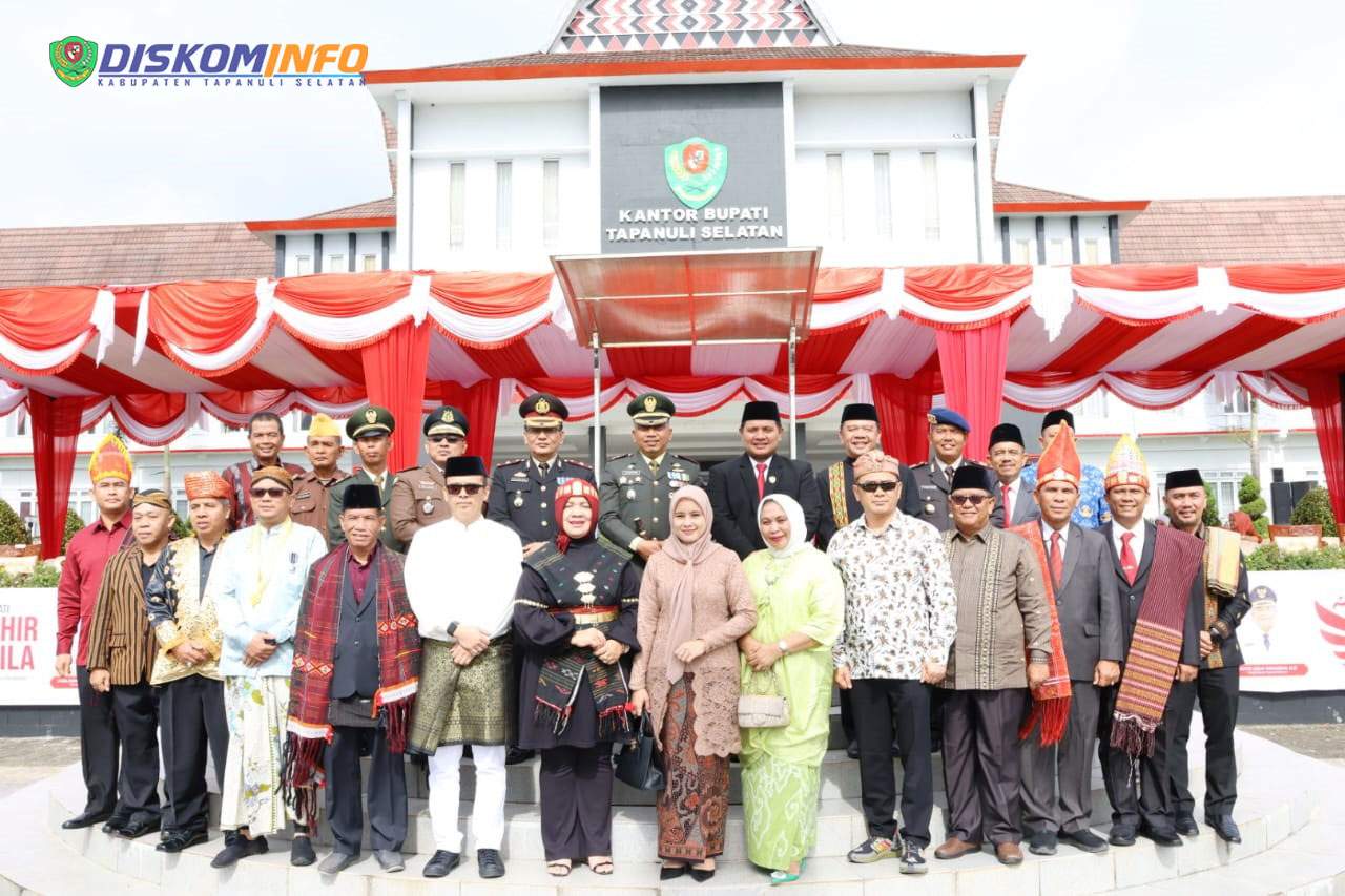 Salam Pancasila, Pemkab Tapsel Gelar Upacara Hari Lahir Pancasila Tahun 2023