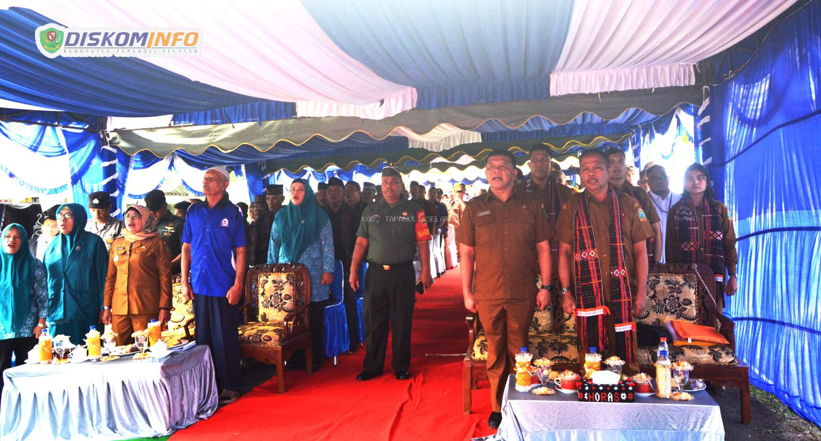 Bupati Tapsel Harap Desa Paran Padang Raih Juara Lomba Desa Binaan Tingkat Provinsi Sumut