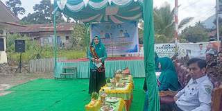 Ketua TP PKK Tapsel Hadiri Pengukuhan Bunda PAUD Kelurahan dan Desa Se-Kec.Sayurmatinggi