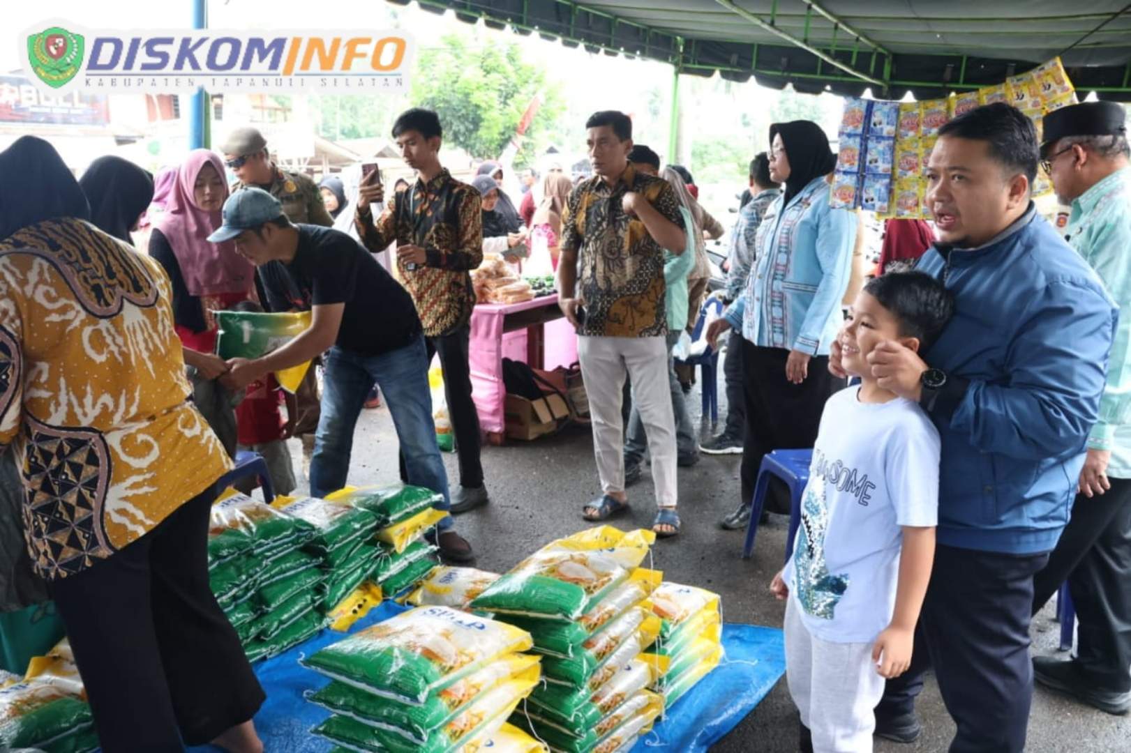Stabilkan Harga Pangan, Pemkab Tapsel Buka Gerakan Pangan Murah