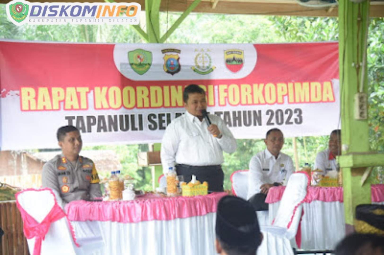 Rajut Keakraban, Forkopimda Tapsel Adakan "Rap Mangopi" Bersama Masyarakat Batang Angkola Narobi