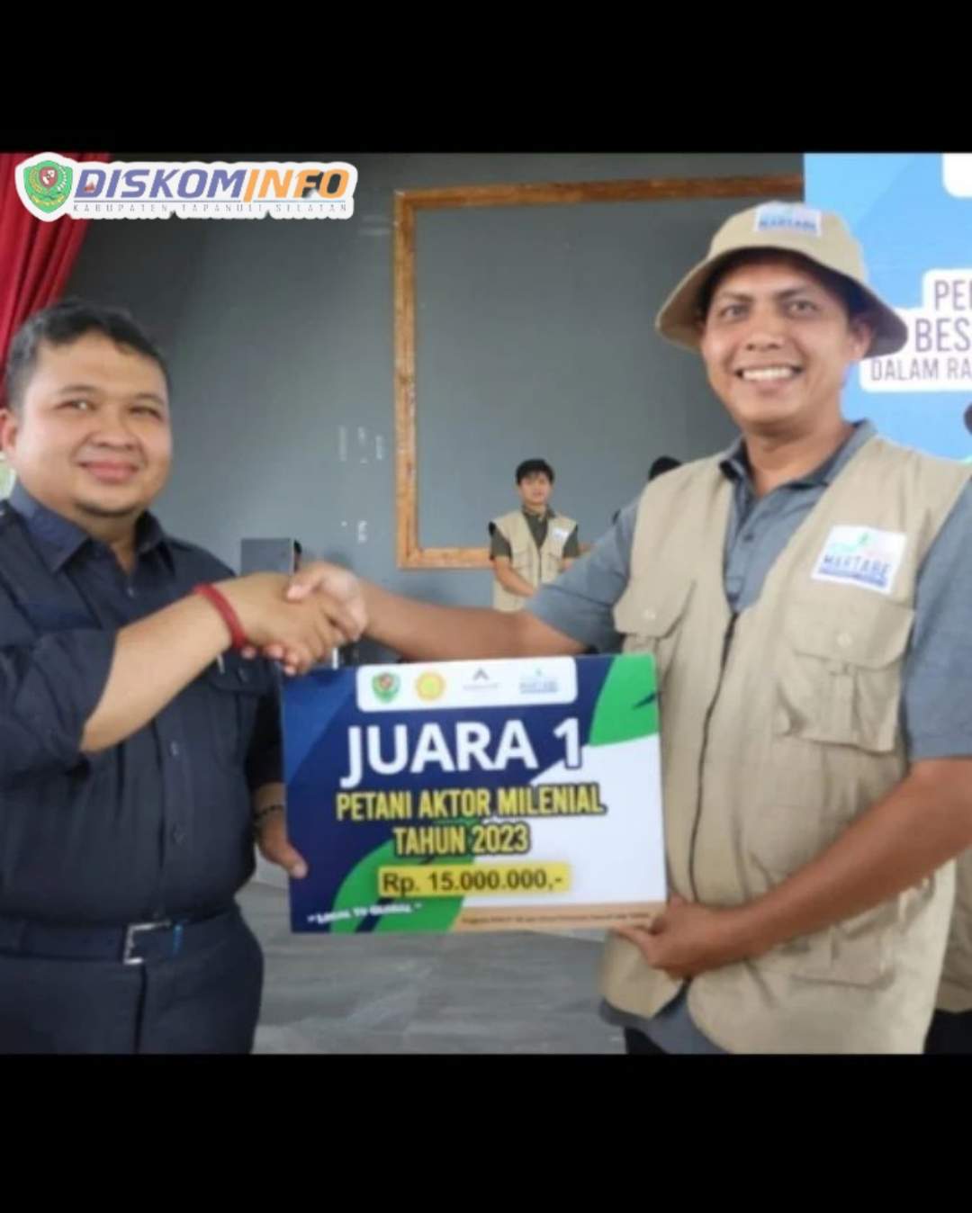 Advedtorial-Mengintip bisnis Agribisnis sang Juara Aktor Petani Milenial 2023 asal Sipirok