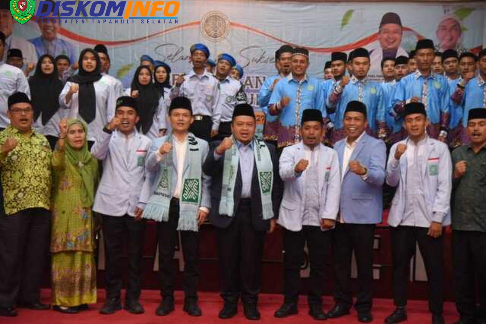 Hadiri Pelantikan BKPRMI, Bupati Dolly : Berikan Kontribusi Terhadap Pembinaan Akhlak Generasi Muda Tapsel