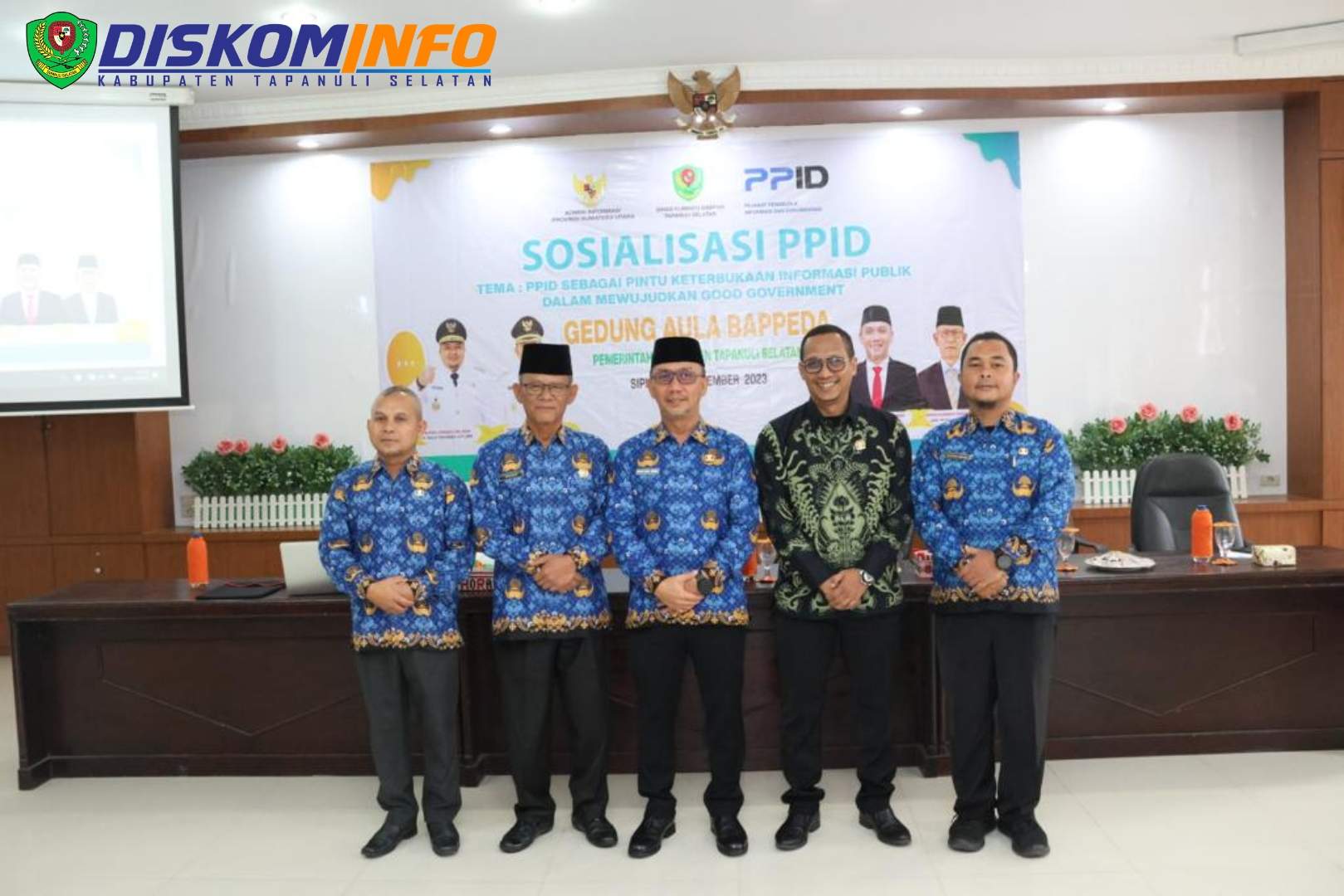 Bupati Tapsel : Keterbukaan Informasi Publik Dapat Mewujudkan Good Government