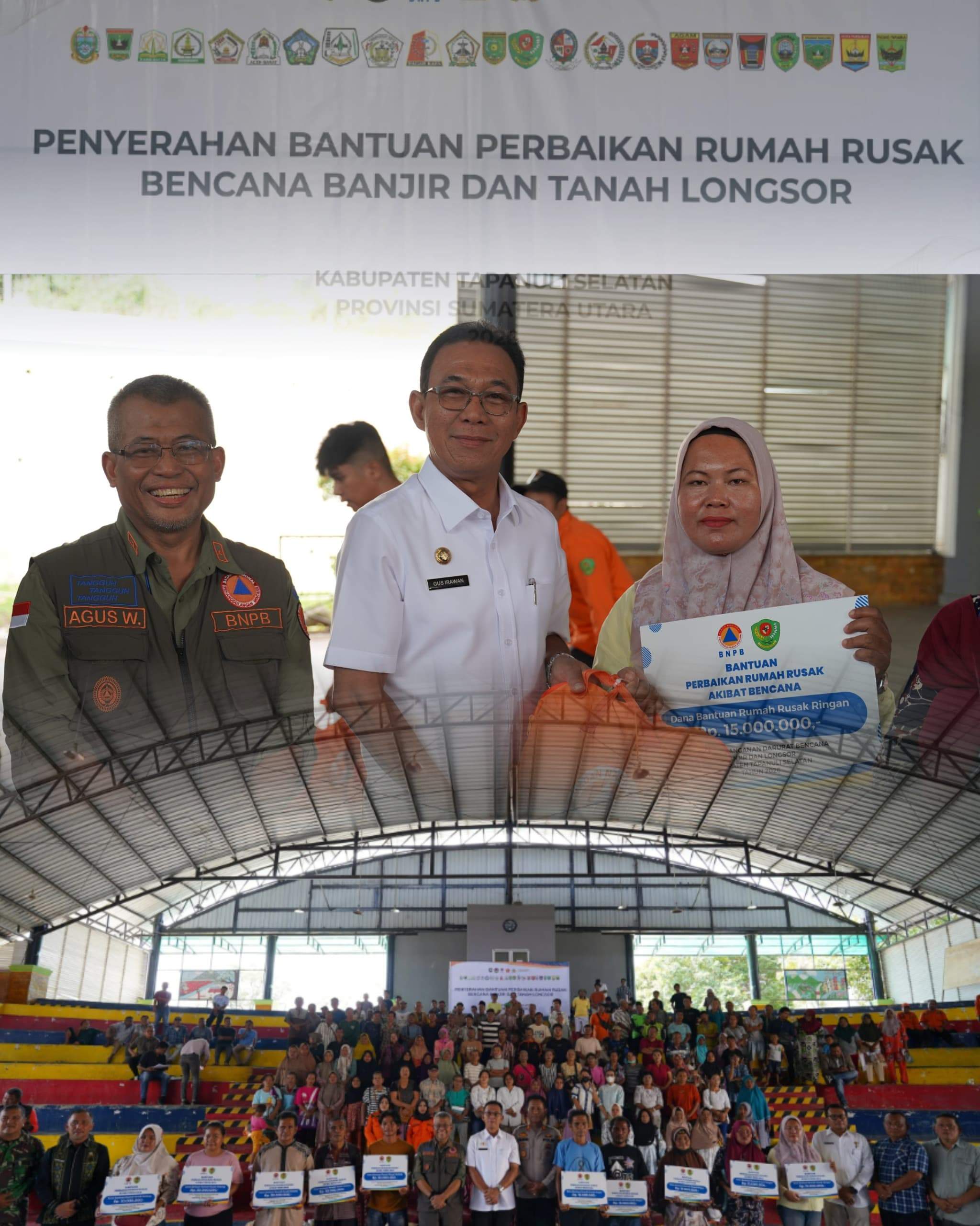 Stimulan Bantuan perbaikan rumah RR dan RS terdampak bencana