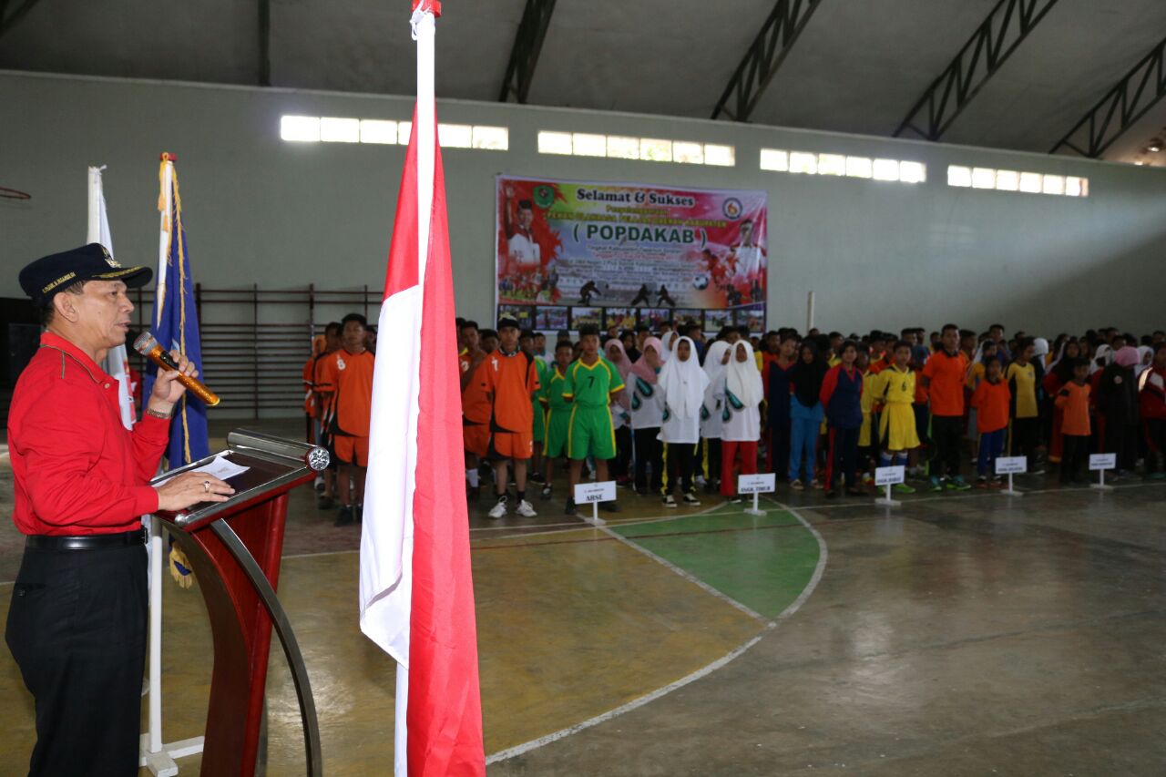 Sebanyak 375 Atlit ikuti POPDAKAB TK. Kabupaten Tapsel Tahun 2017