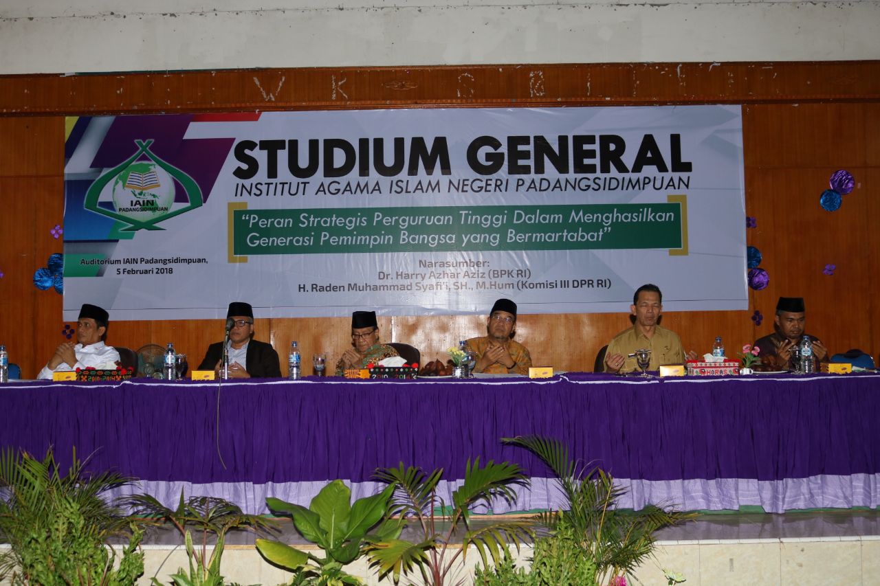 Bupati Tapsel Dorong Peningkatan Status IAIN Padangsidimpuan Menjadi UIN