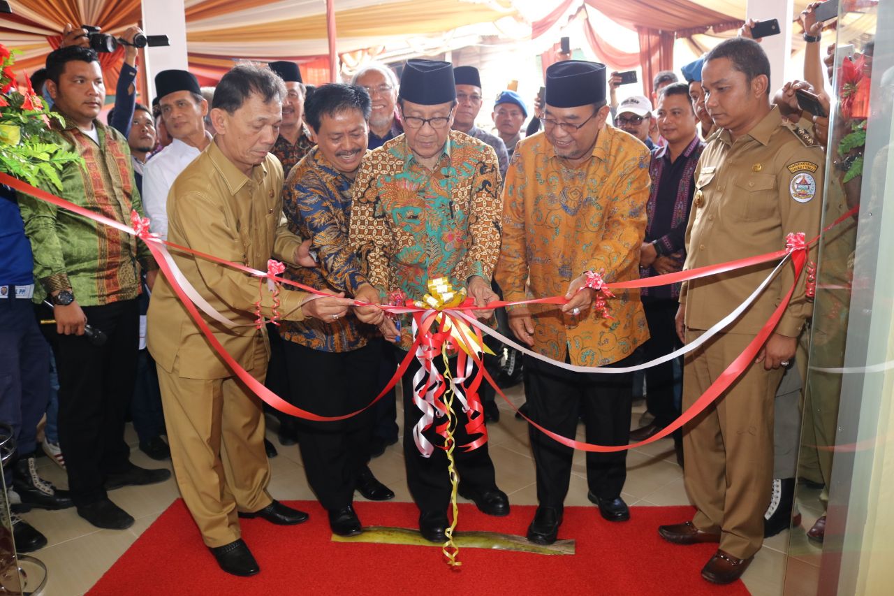 Tokoh Nasional Dan Sejumlah Kepala Daerah, Hadiri Peresmian Perpustakaan Lafran Pane