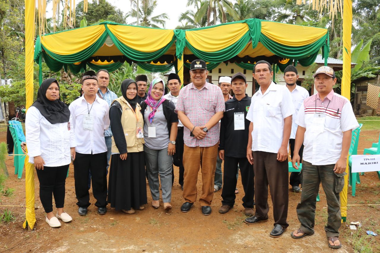 Pelaksanaan Pilgubsu Di Tapsel Aman dan Lancar